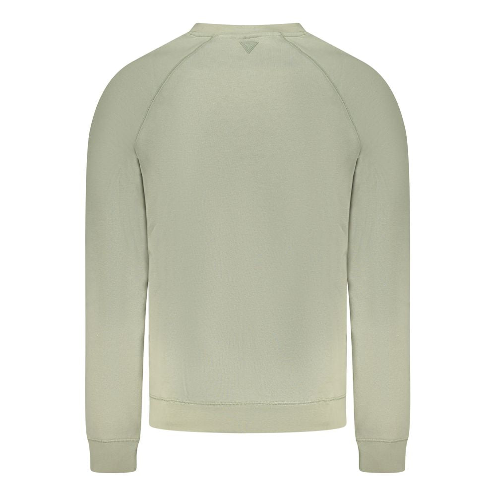 Guess Jeans Verde Cotton Men's Sweatshirt | Regal Royce