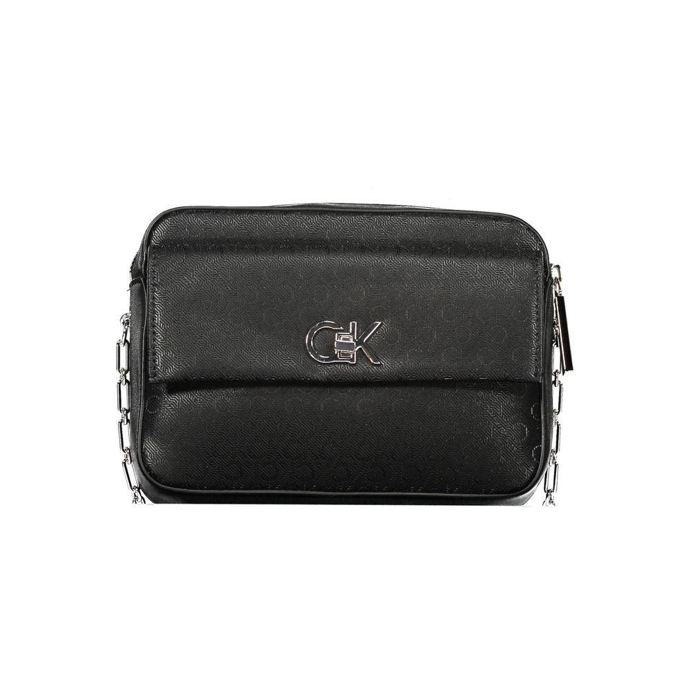 Calvin Klein Black Polyester Women's Shoulder Bag | Regal Royce