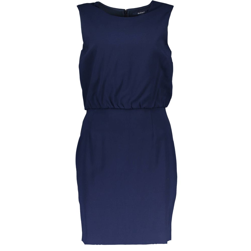 Gant Blue Viscose Women Dress | Regal Royce