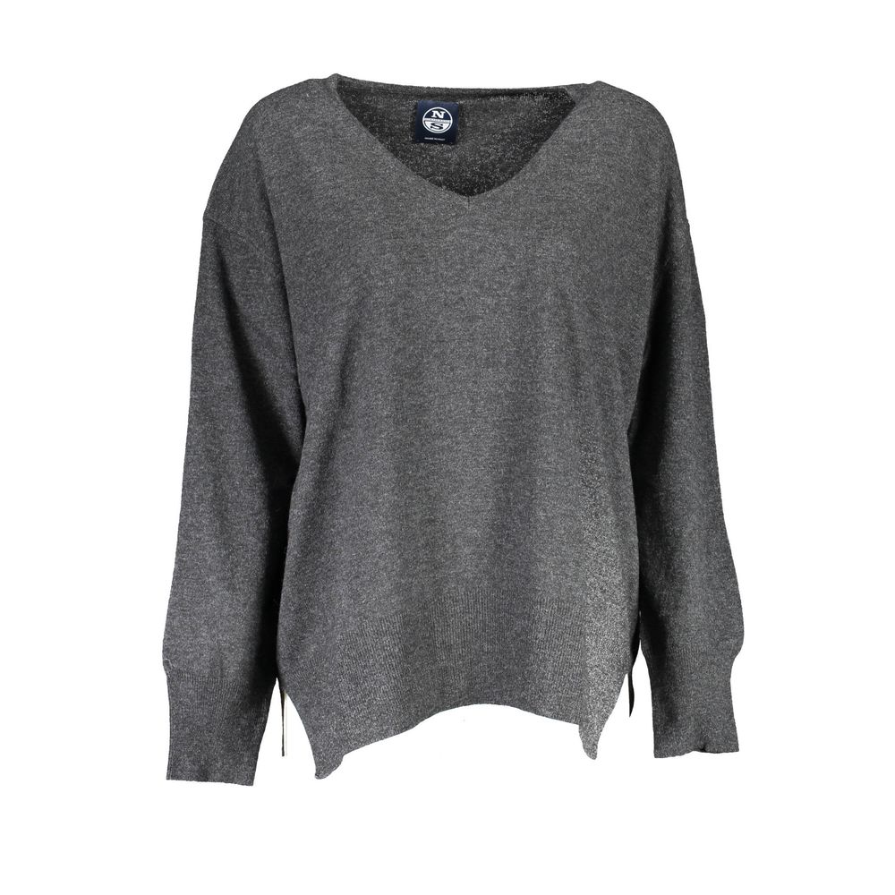 North Sails Nero Polyamide Women Sweater | Regal Royce