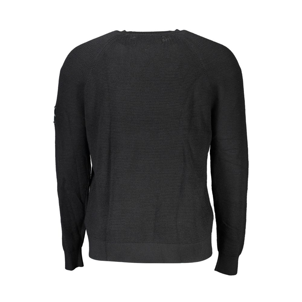 Calvin Klein Nero Wool Mens Sweater | Regal Royce