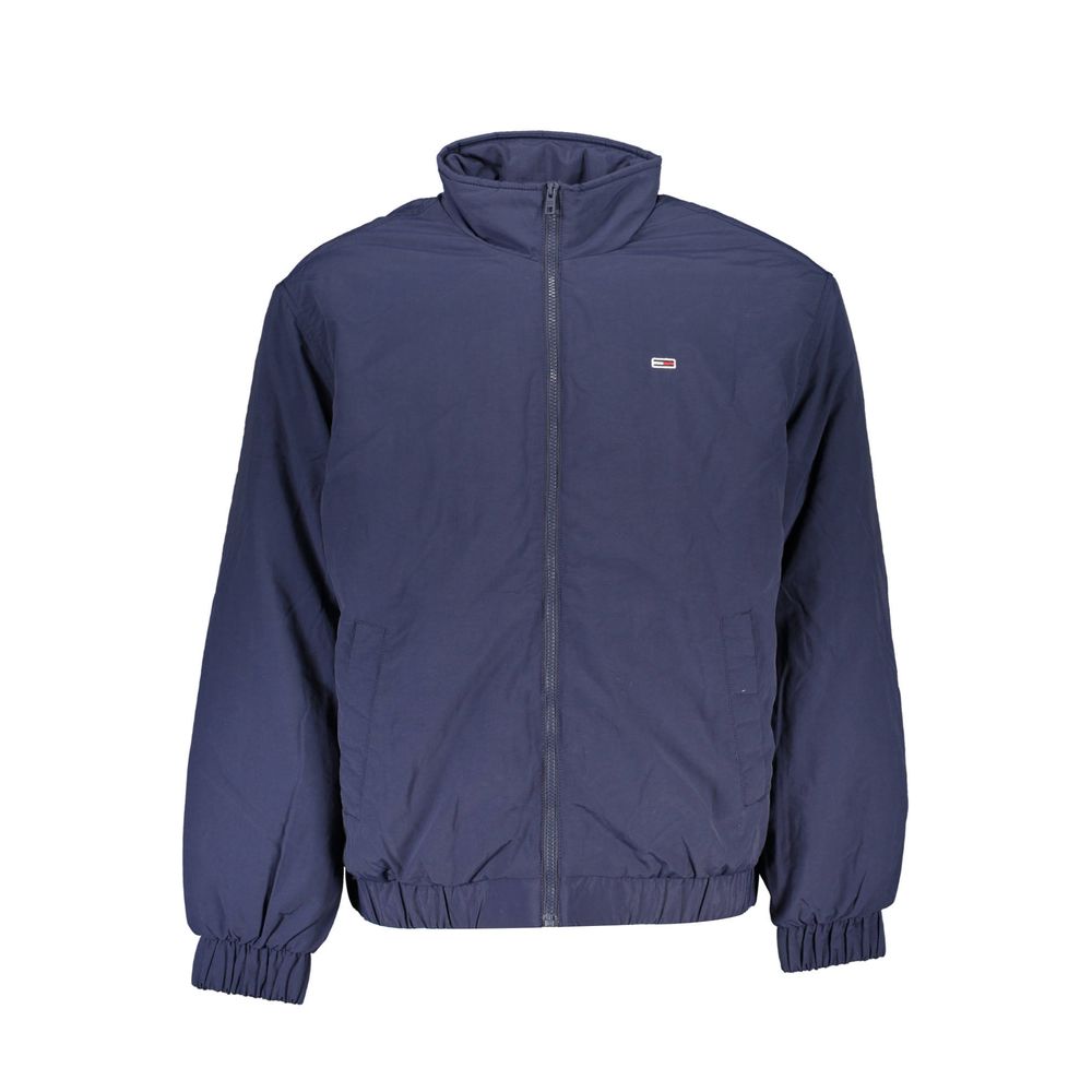 Tommy Hilfiger Blue Polyamide Men Jacket | Regal Royce