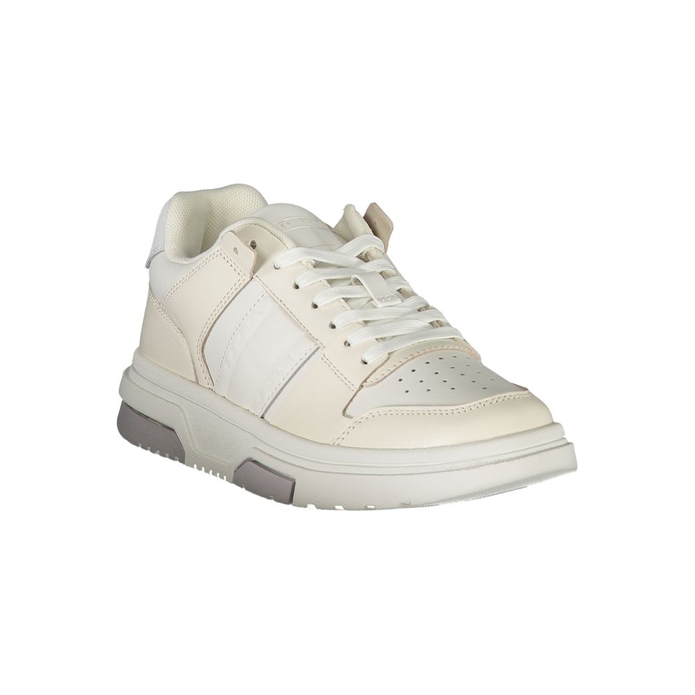 Tommy Hilfiger White Leather Women Sneaker | Regal Royce