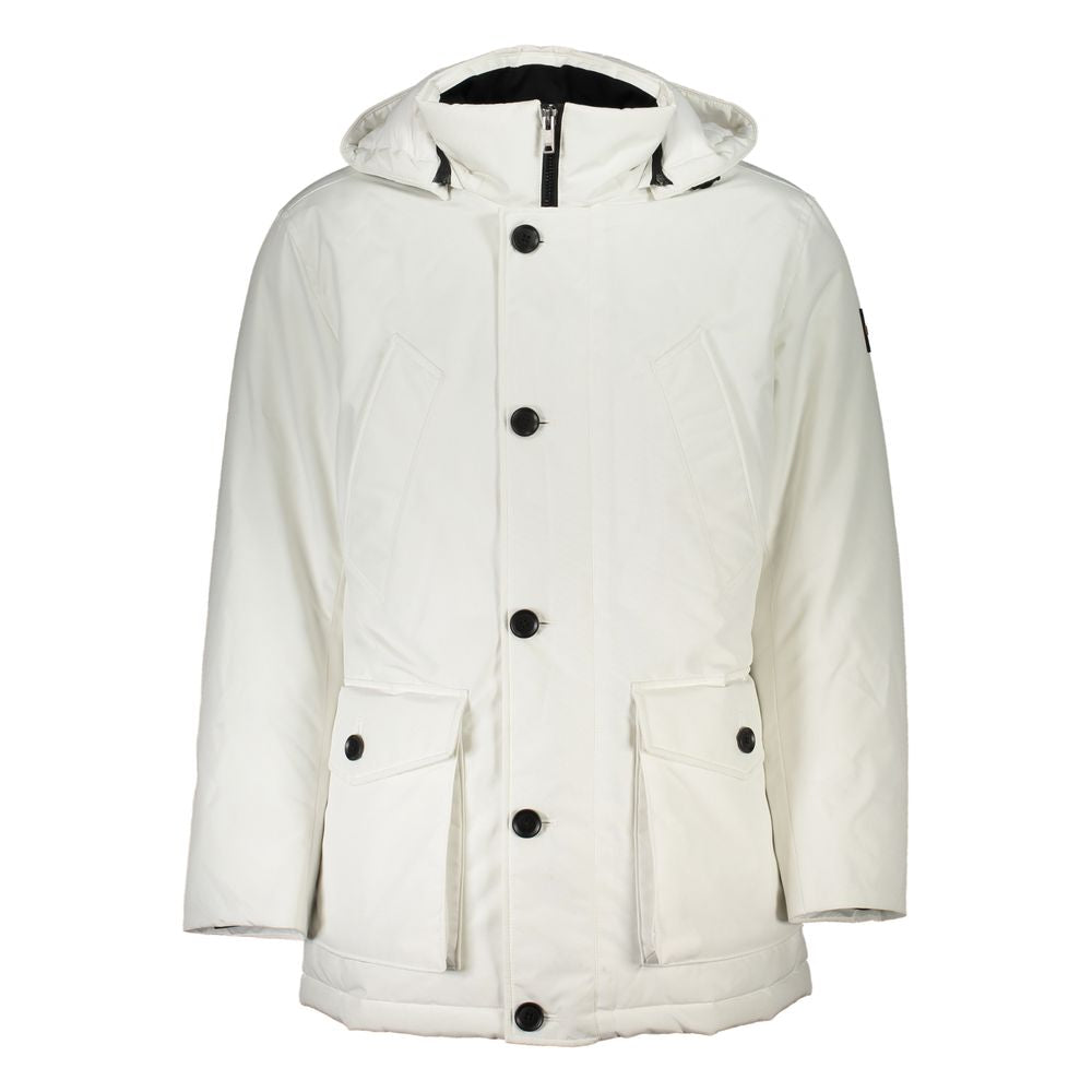 Hugo Boss Bianco Poliammide Men's Jacket | Regal Royce