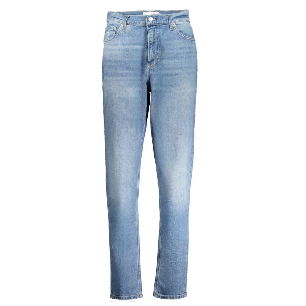 Calvin Klein Azzurro Cotton Women Jeans | Regal Royce