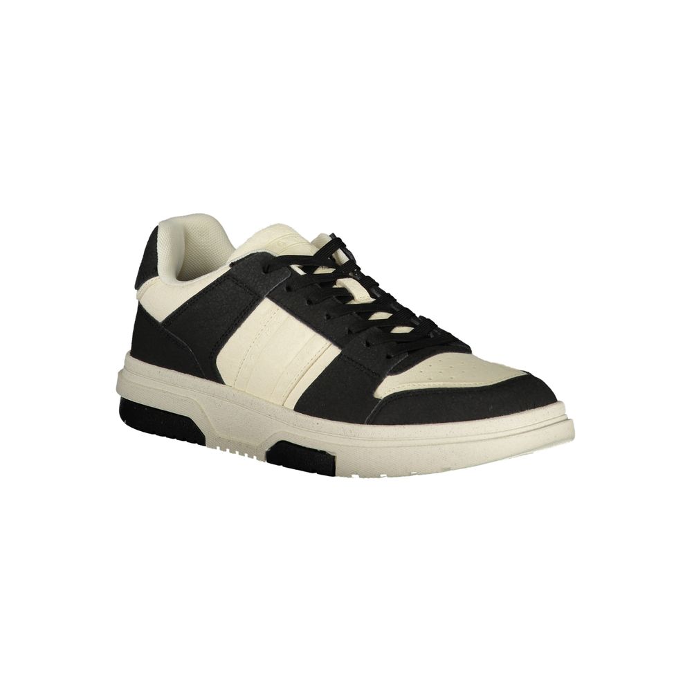 Tommy Hilfiger Black Polyester Men's Sneaker | Regal Royce