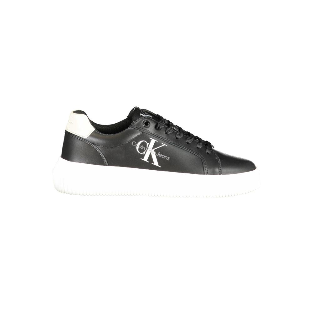 Calvin Klein White Polyester Men Sneaker | Regal Royce