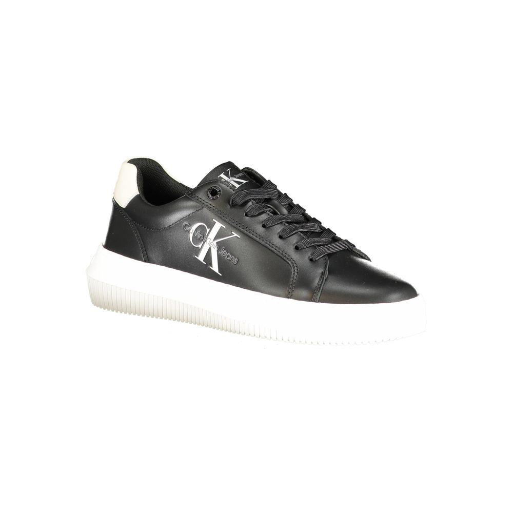 Calvin Klein White Polyester Men Sneaker | Regal Royce