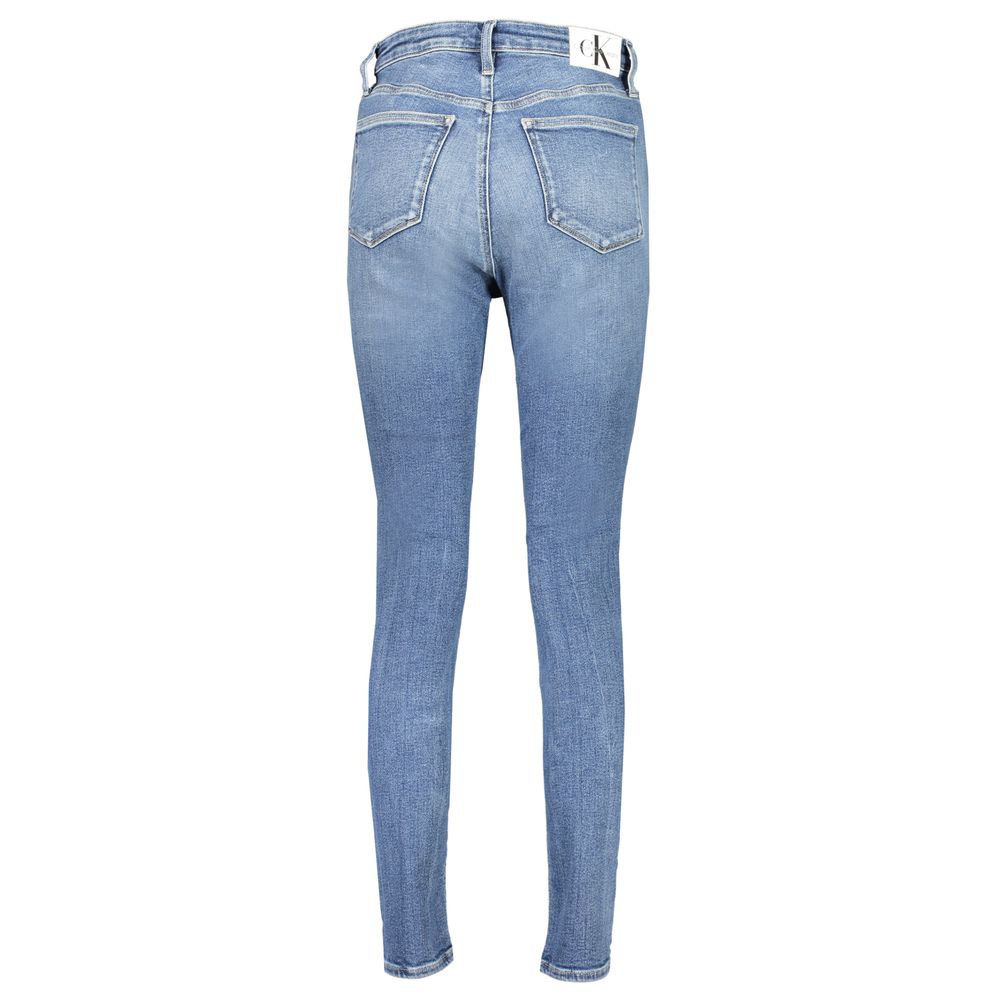 Calvin Klein Blu Cotton Women's Skinny Jean | Regal Royce