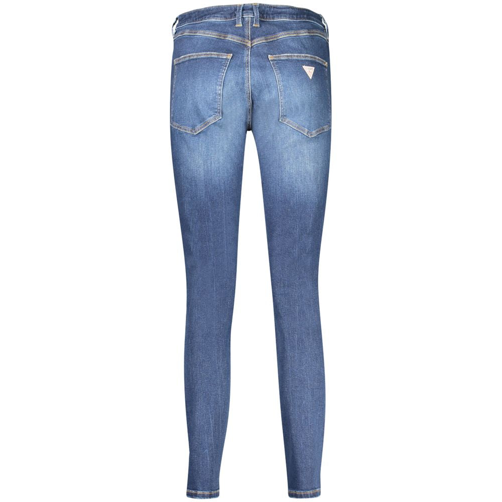 Guess Jeans Blu Cotton Women Jeans | Regal Royce