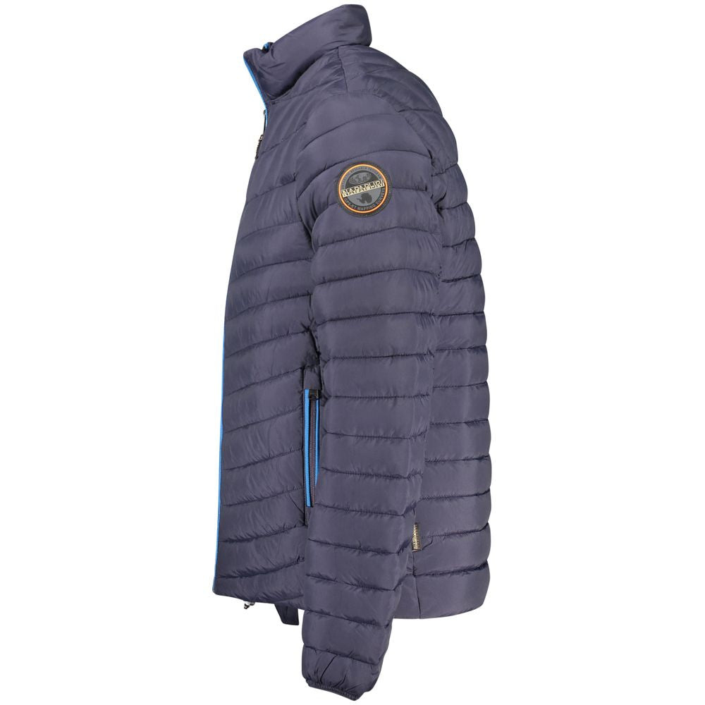 Napapijri Blu Poliammide Men Jacket | Regal Royce