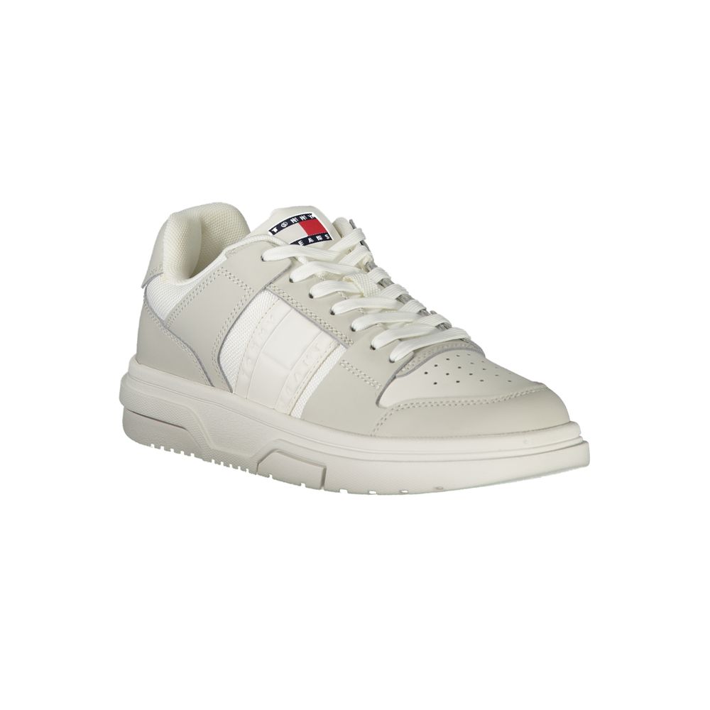 Tommy Hilfiger White Leather Women Sneaker | Regal Royce