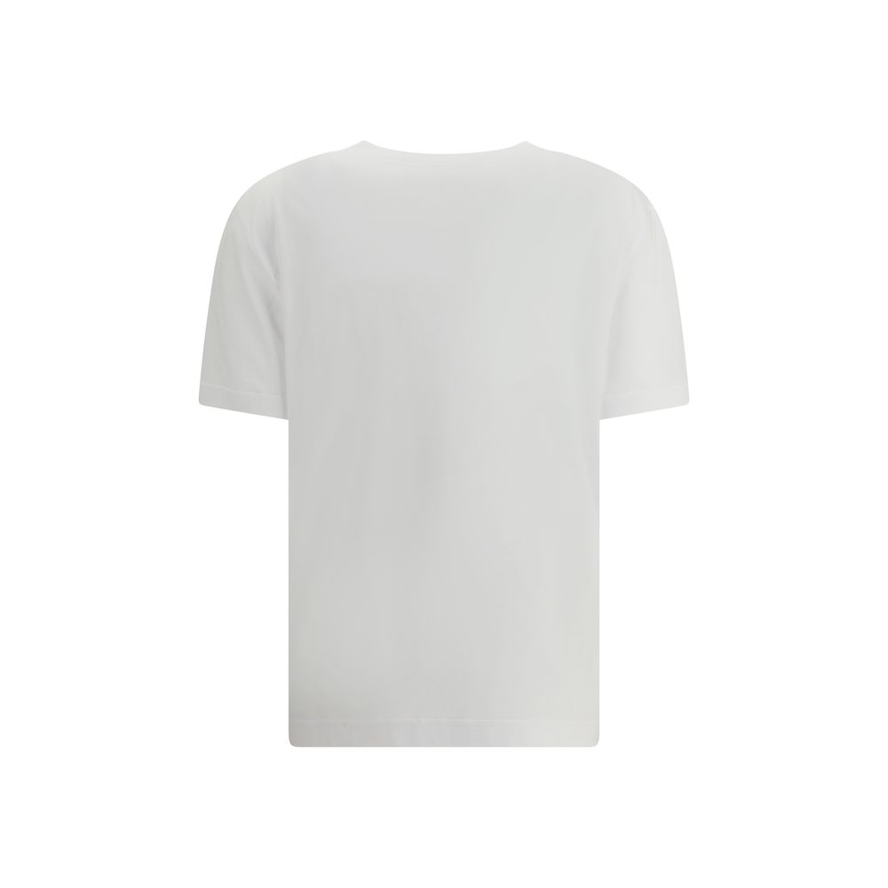 Dolce & Gabbana White Cotton T-Shirt | Regal Royce