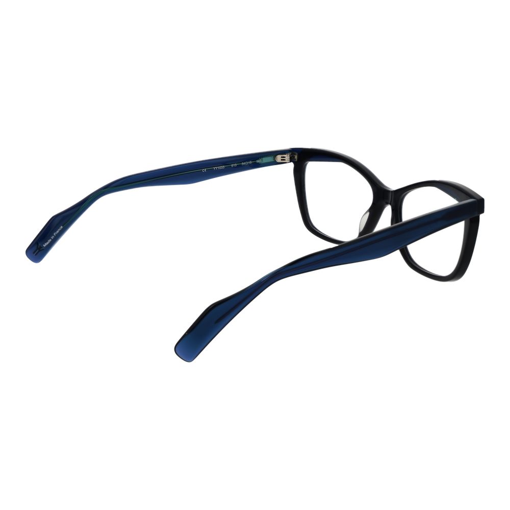 Yohji Yamamoto Blue Plastic Glasses (Frames) | Regal Royce