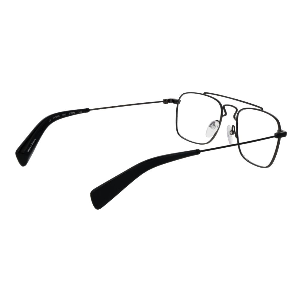 Yohji Yamamoto Black Metal Glasses (Frames) | Regal Royce