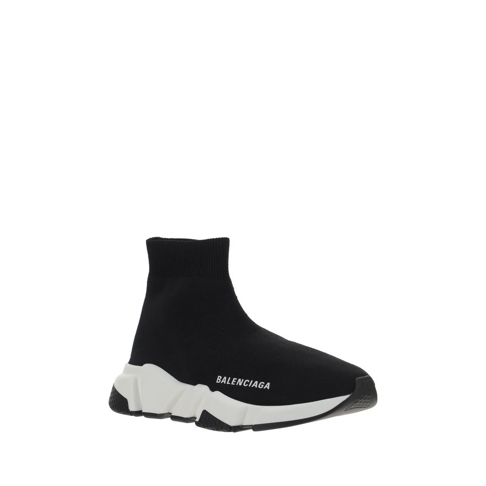 Balenciaga Black Polyester Athletic Sneakers | Regal Royce