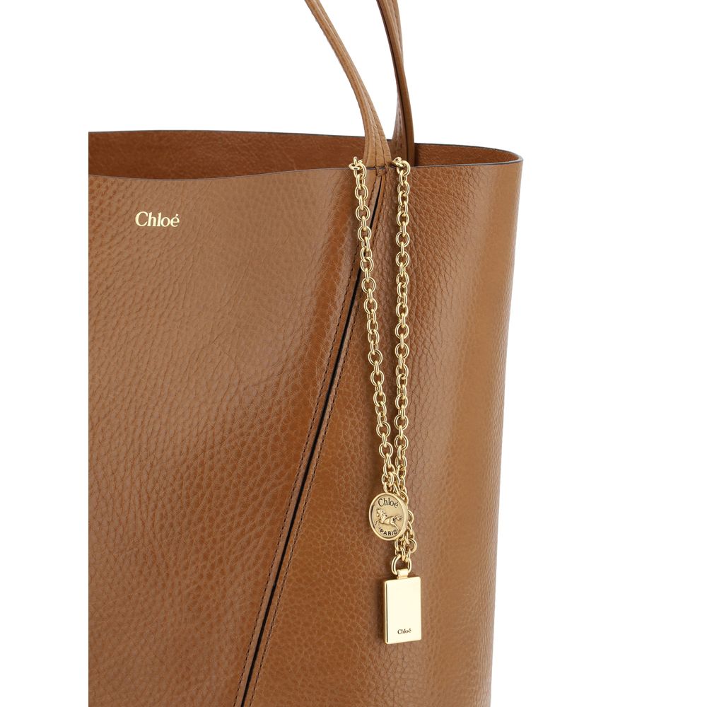 Chloé Brown Calf Leather Bos Taurus Shoulder Bag | Regal Royce