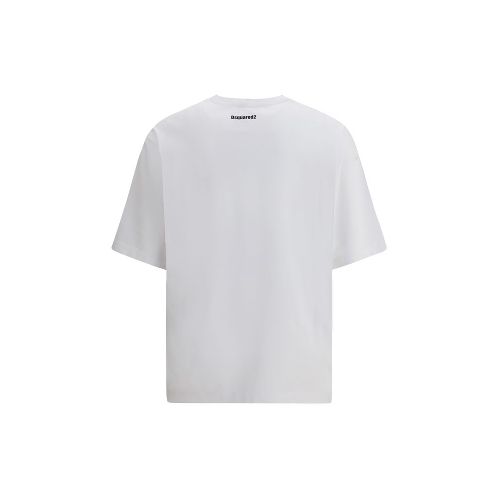 Dsquared² White Cotton T-Shirt | Regal Royce