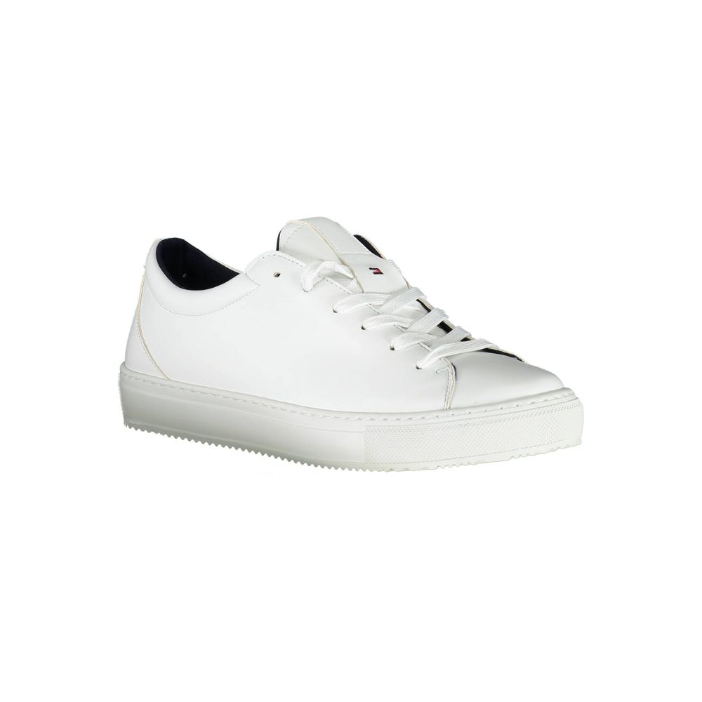 Tommy Hilfiger Bianco Synthetic Women Sneaker | Regal Royce