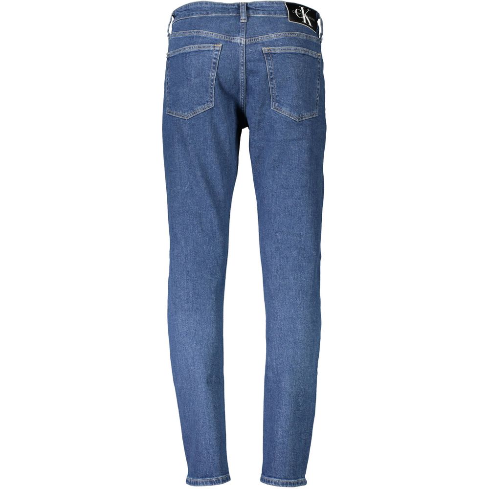 Calvin Klein Blu Cotton Men Jeans | Regal Royce
