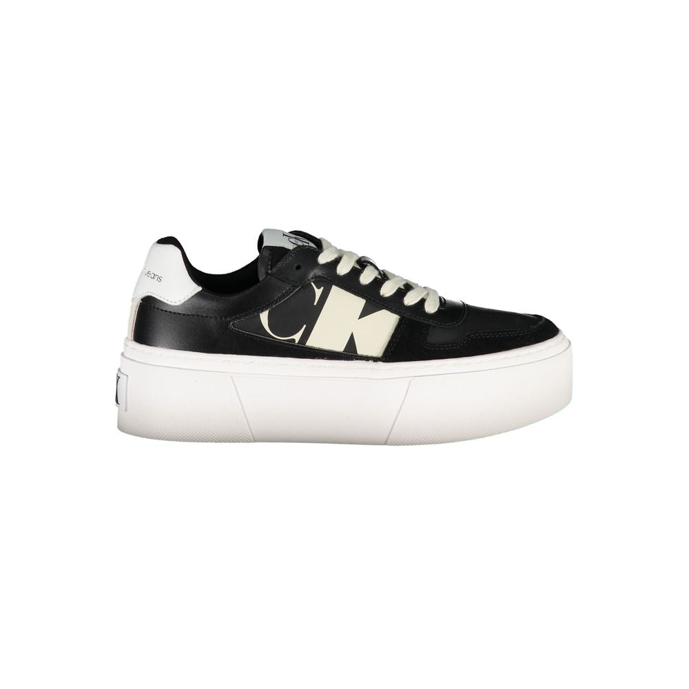 Calvin Klein Black Polyester Women Sneaker | Regal Royce