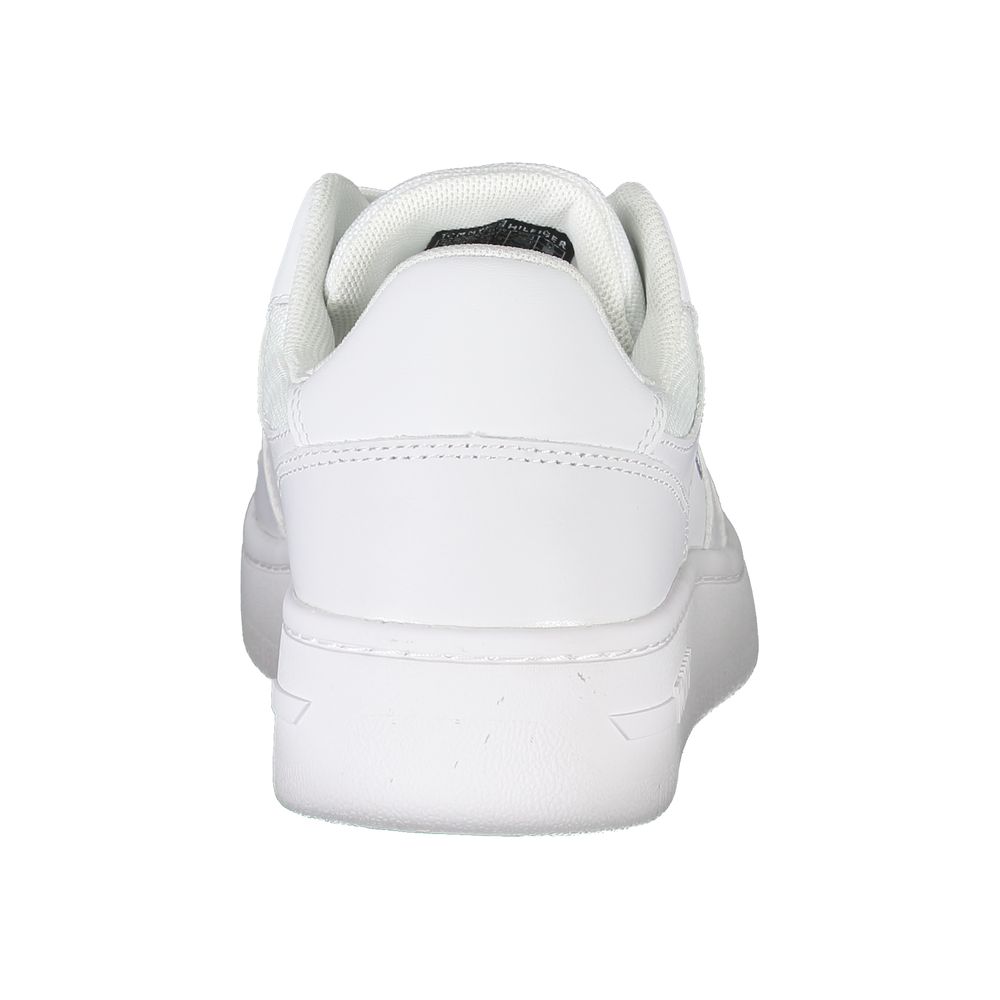 Tommy Hilfiger White Leather Women Sneaker | Regal Royce