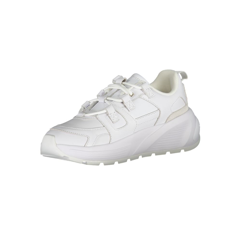 Tommy Hilfiger Bianco Poliuretano Donna Sneaker | Regal Royce
