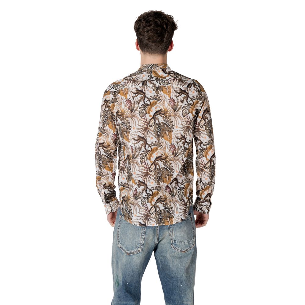 Gianni Lupo Multicolor Cotton Pattern Shirt | Regal Royce