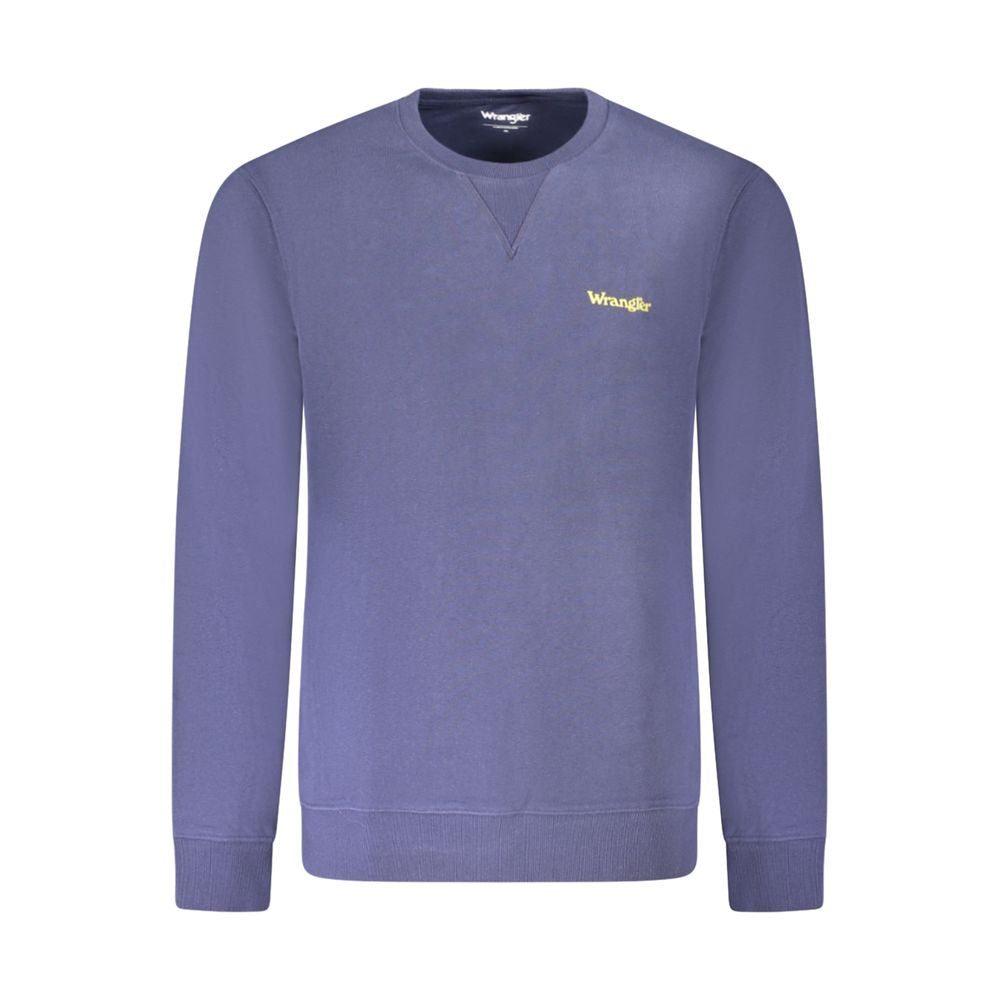 Wrangler Blu Cotton Men Sweatshirt | Regal Royce