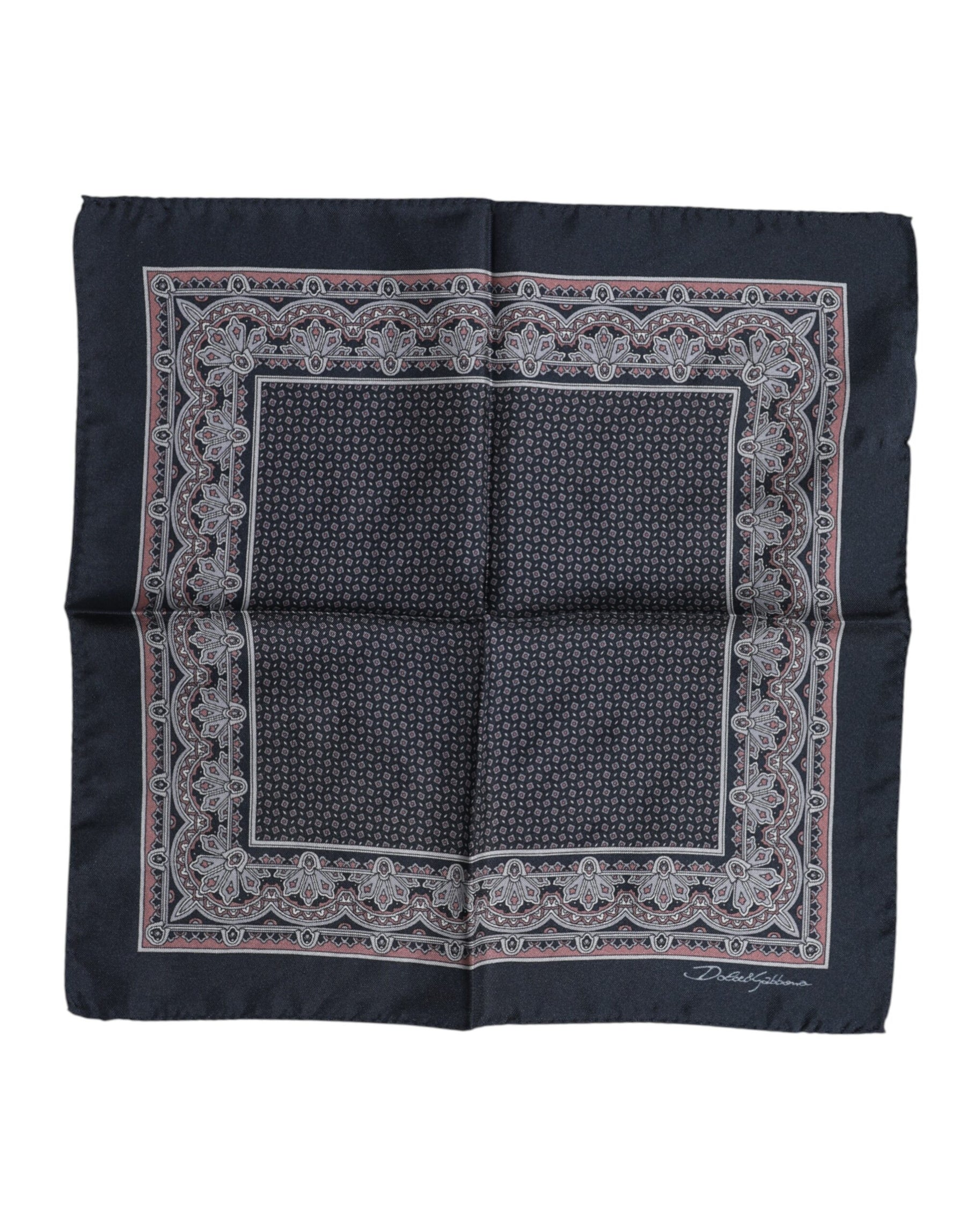 Dolce & Gabbana Multicolor Fantasy Silk Square Foulard Scarf | Regal Royce