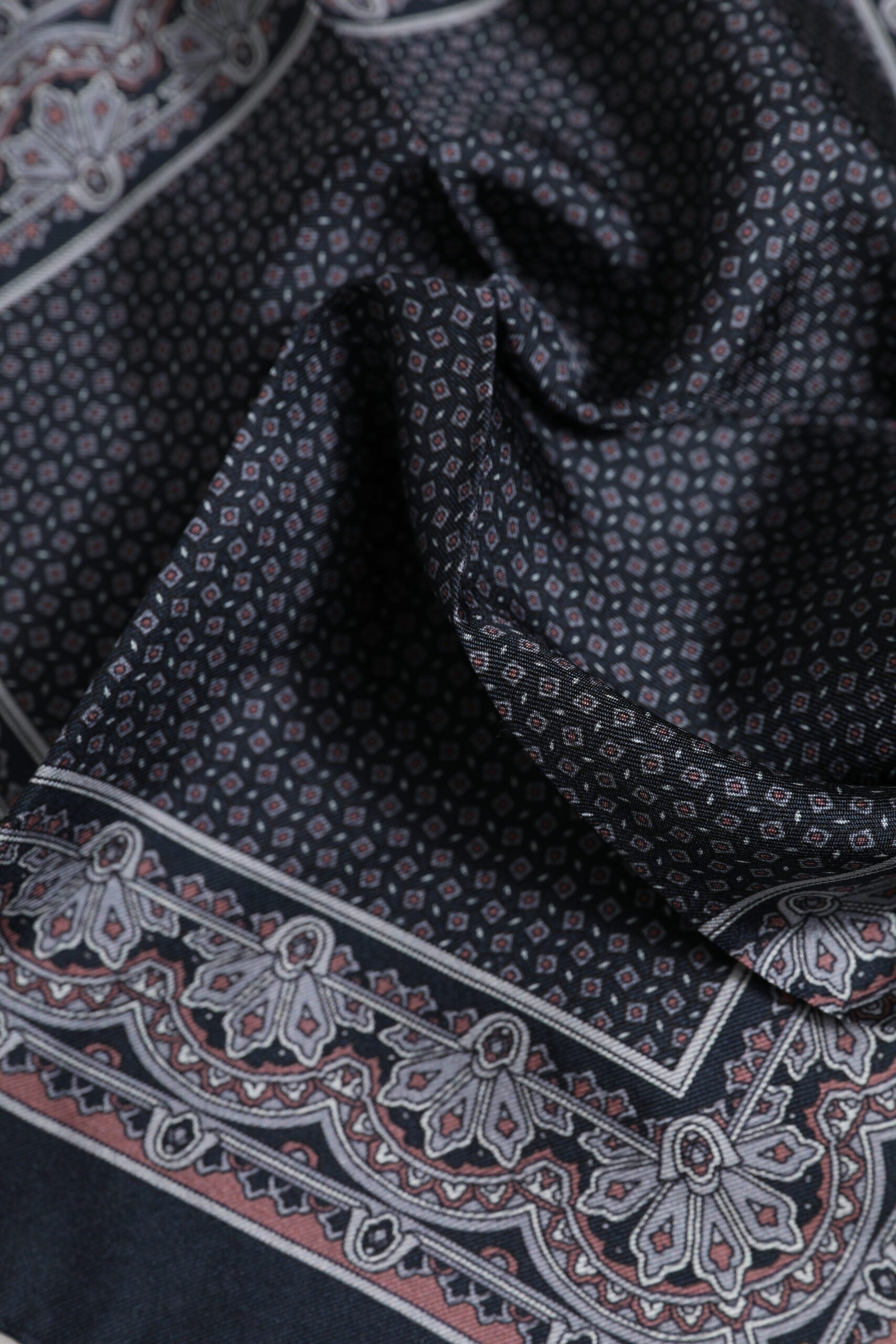 Dolce & Gabbana Multicolor Fantasy Silk Square Foulard Scarf | Regal Royce