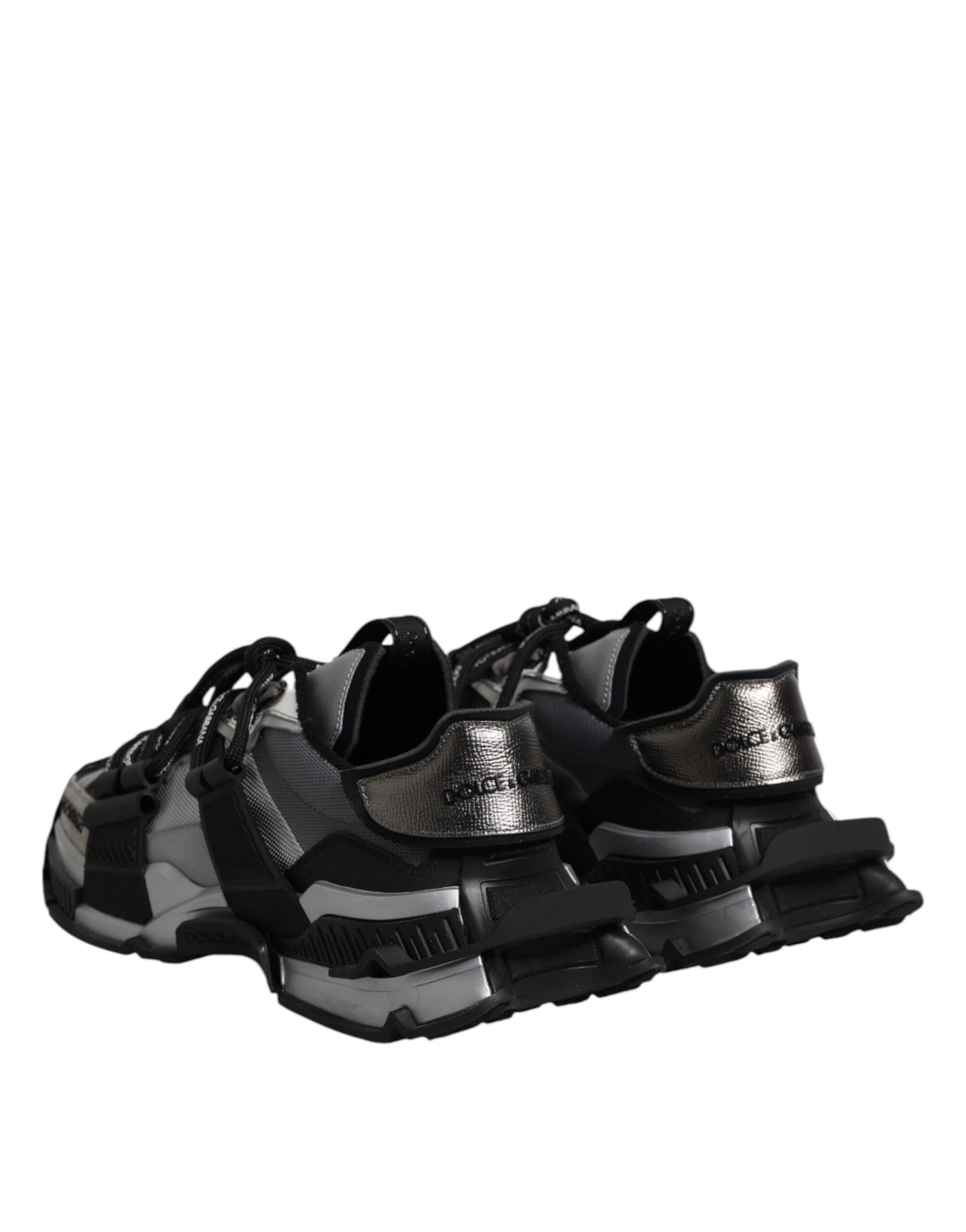 Dolce & Gabbana Multicolor Panelled Space Sneakers Shoes | Regal Royce