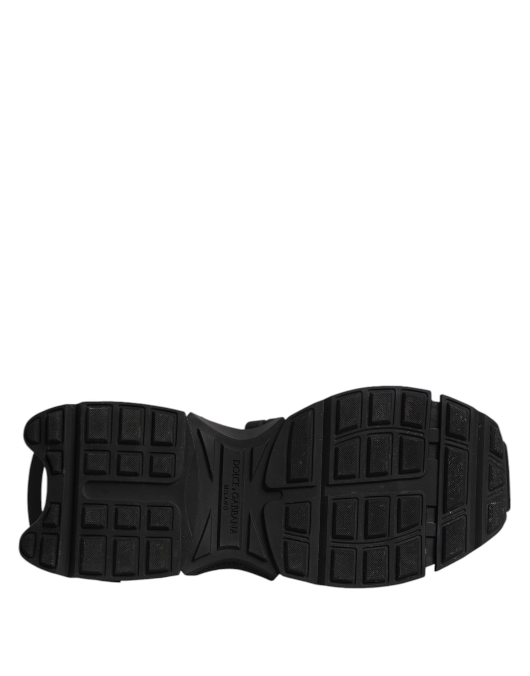 Dolce & Gabbana Multicolor Panelled Space Sneakers Shoes | Regal Royce