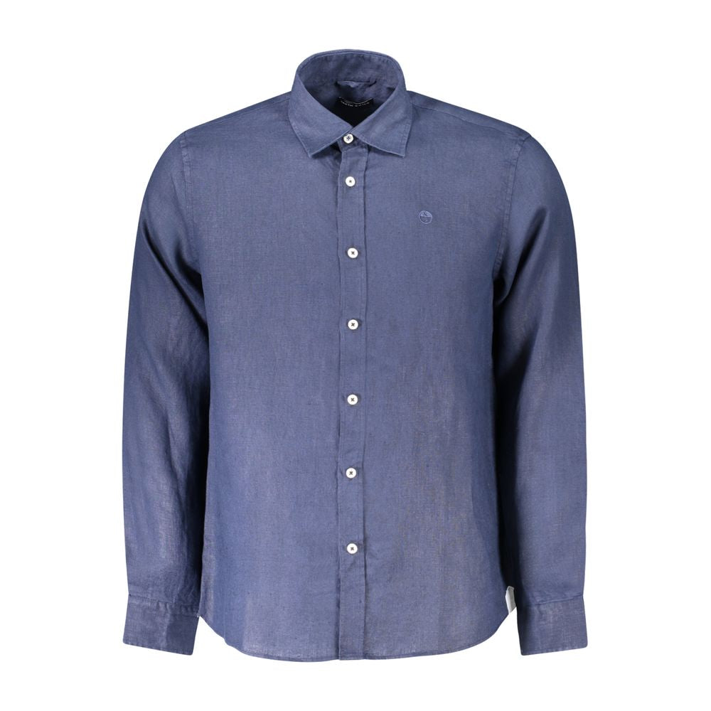 North Sails Blue Linen Shirt