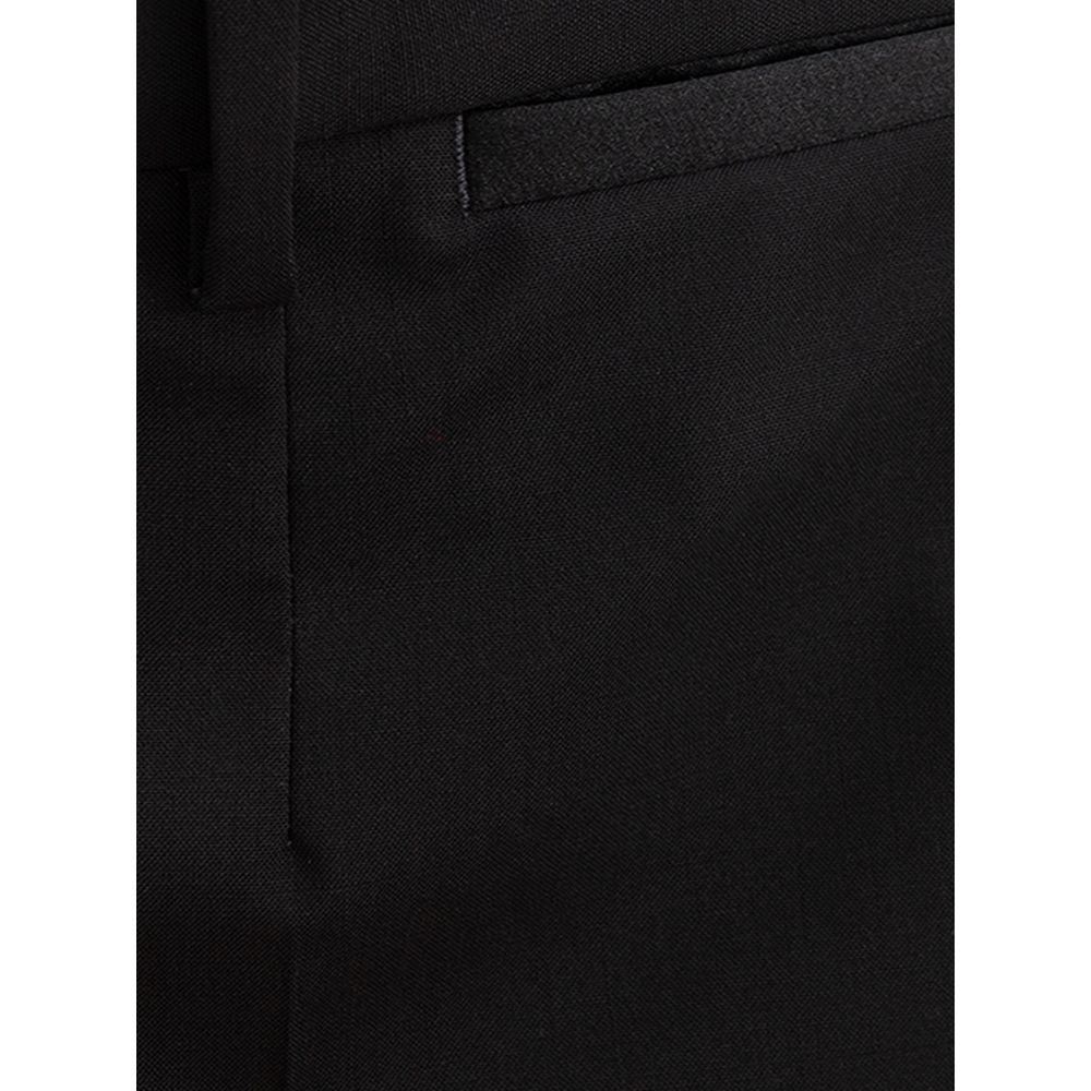 Dolce & Gabbana Black Wool Dress Pants | Regal Royce
