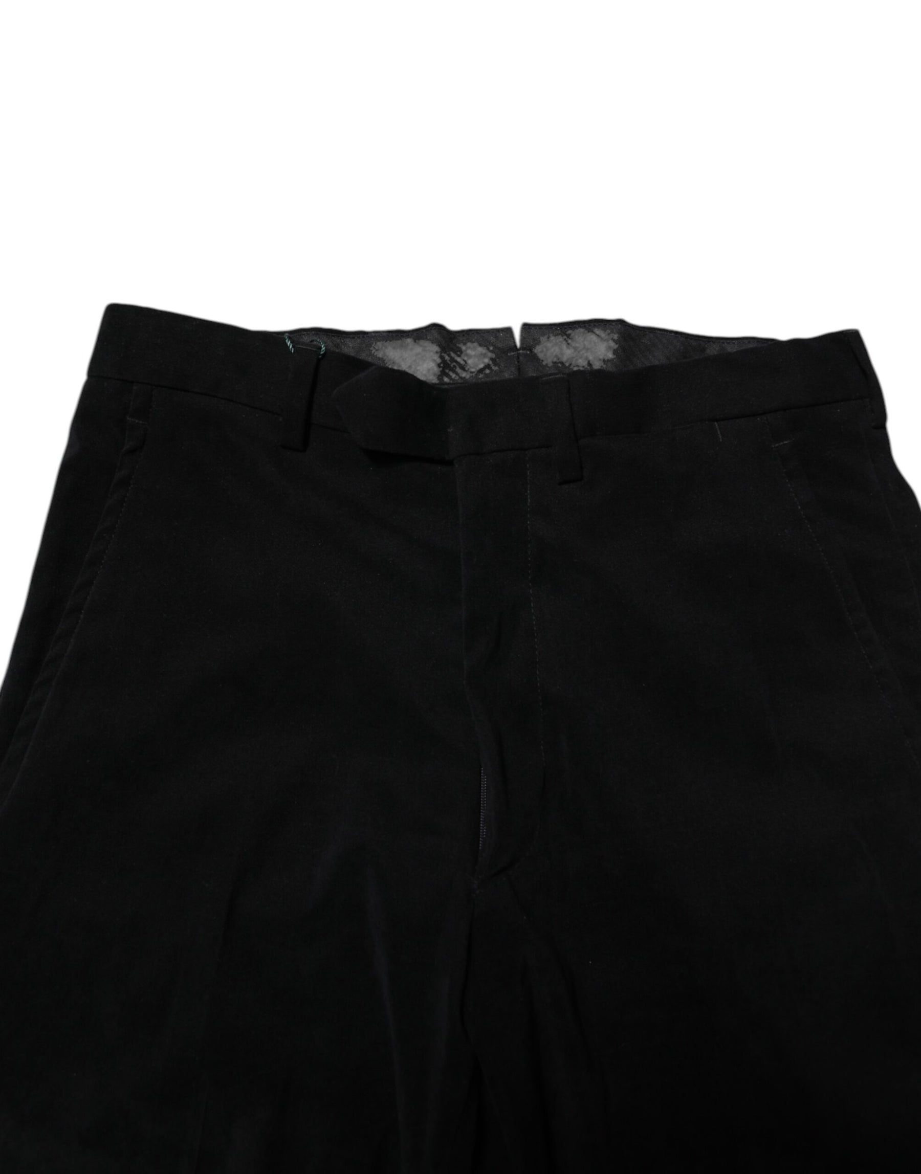 BENCIVENGA Black Mid Waist Dress Formal Pants | Regal Royce
