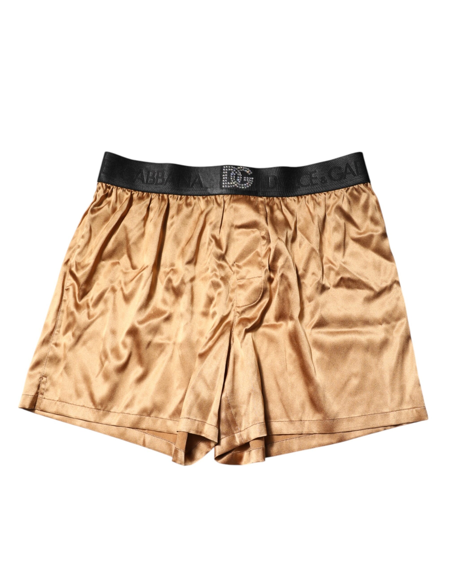 Dolce & Gabbana Beige Men Regular Boxer Eye Mask Set Underwear | Regal Royce
