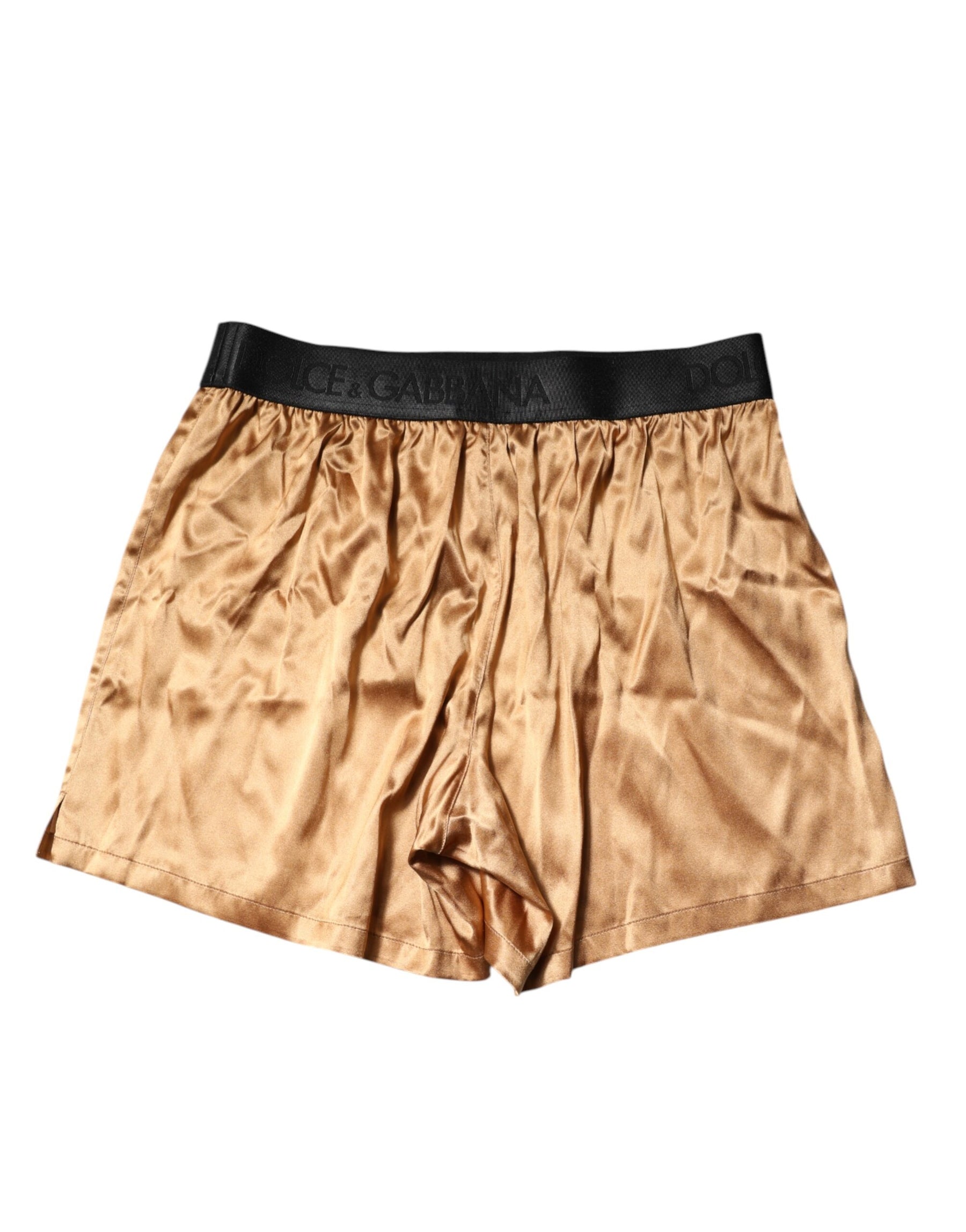 Dolce & Gabbana Beige Men Regular Boxer Eye Mask Set Underwear | Regal Royce