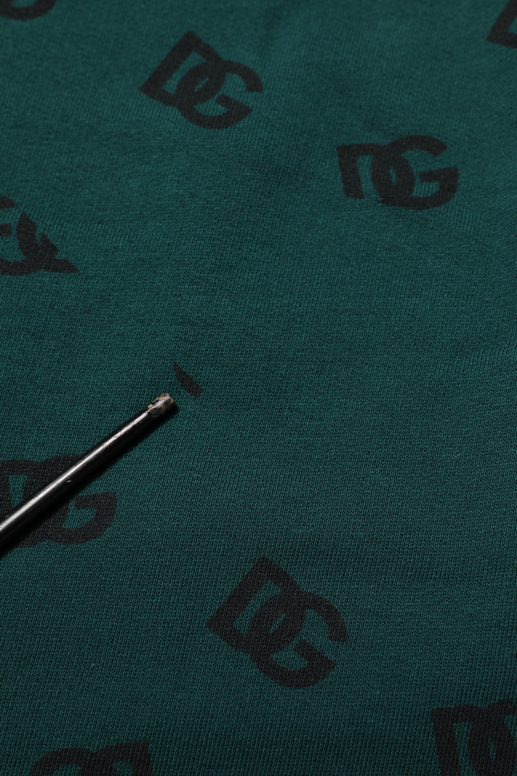 Dolce & Gabbana Green Logo Print Jogger Men Sweatpants Pants | Regal Royce