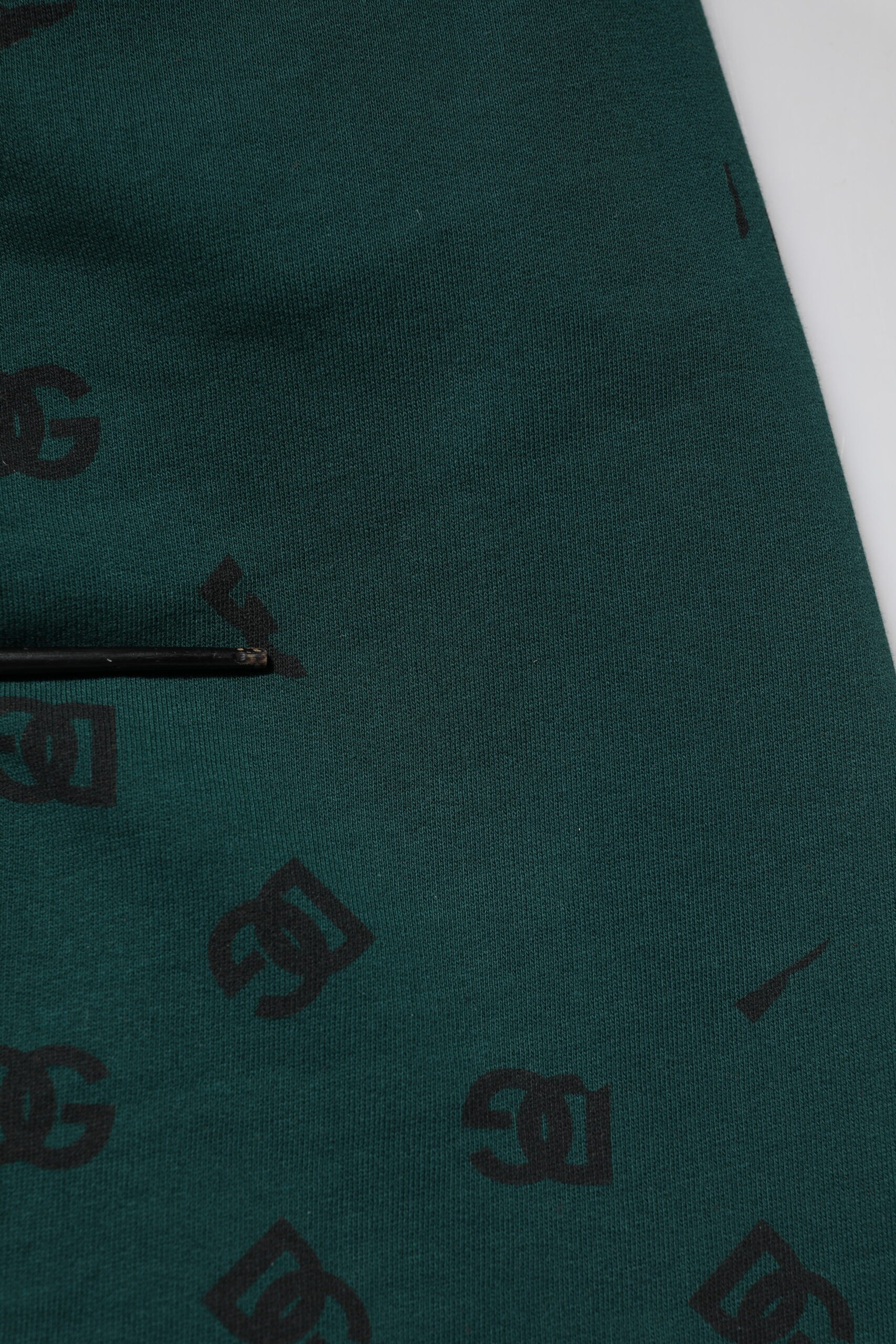 Dolce & Gabbana Green Logo Print Jogger Men Sweatpants Pants | Regal Royce