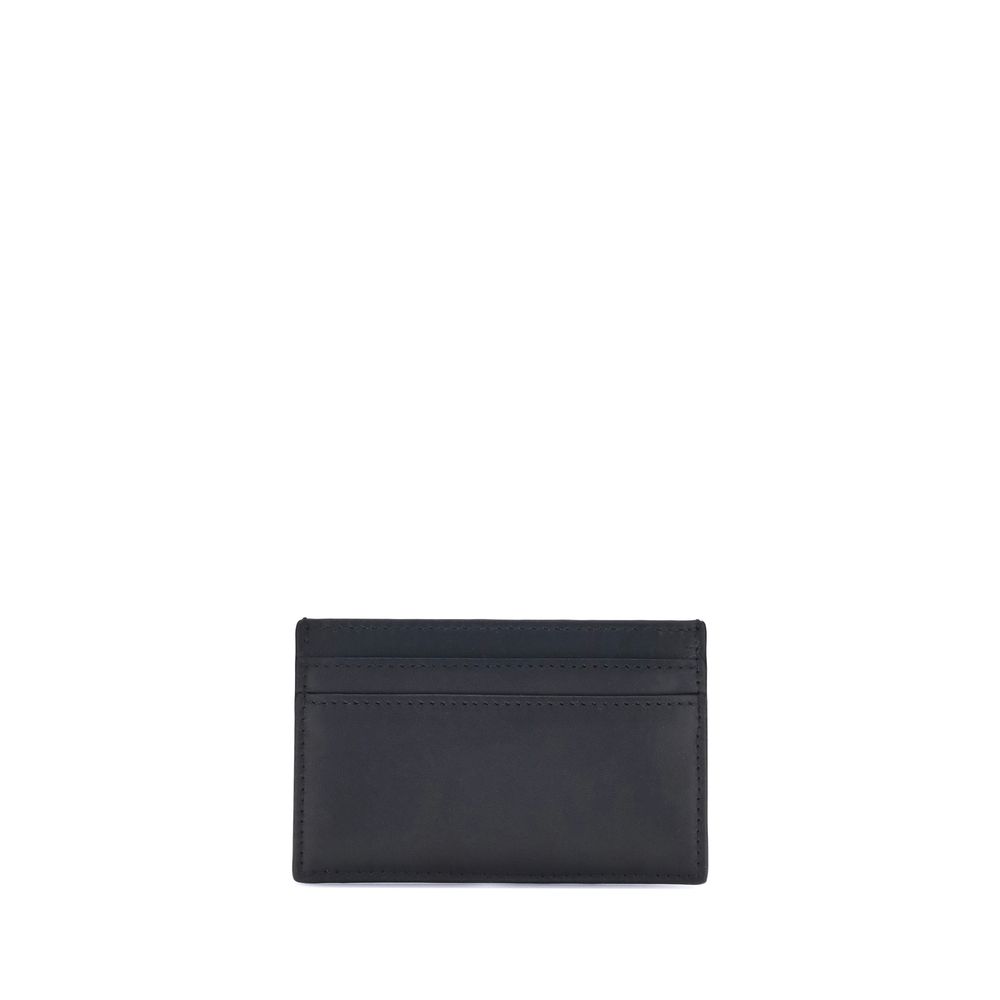 Alexander McQueen Black Calf Leather Bos Taurus Wallet | Regal Royce