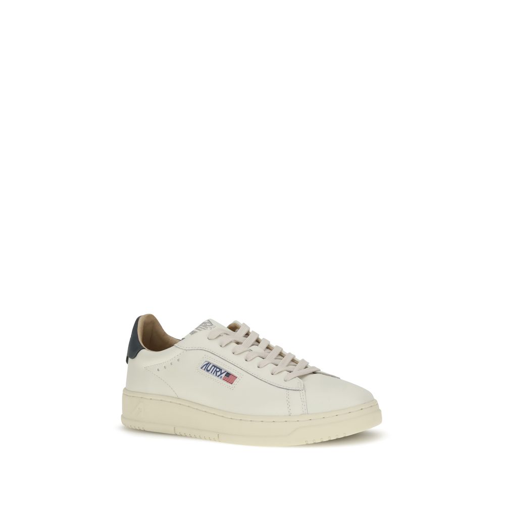 Autry Blue Calf Leather Bos Taurus Low Top Sneakers | Regal Royce