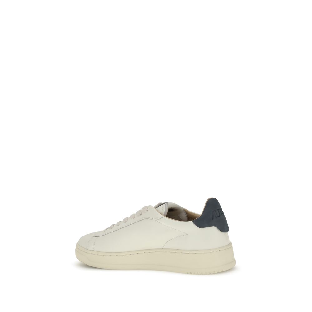 Autry Blue Calf Leather Bos Taurus Low Top Sneakers | Regal Royce