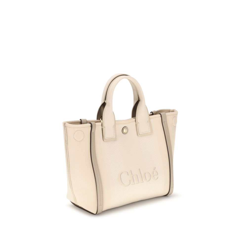 Chloé Beige Cotton Handbag | Regal Royce