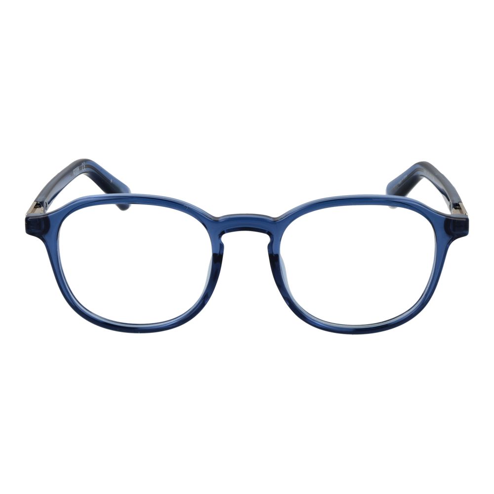 Guess Blue Plastic & Metal Glasses (Frames) | Regal Royce