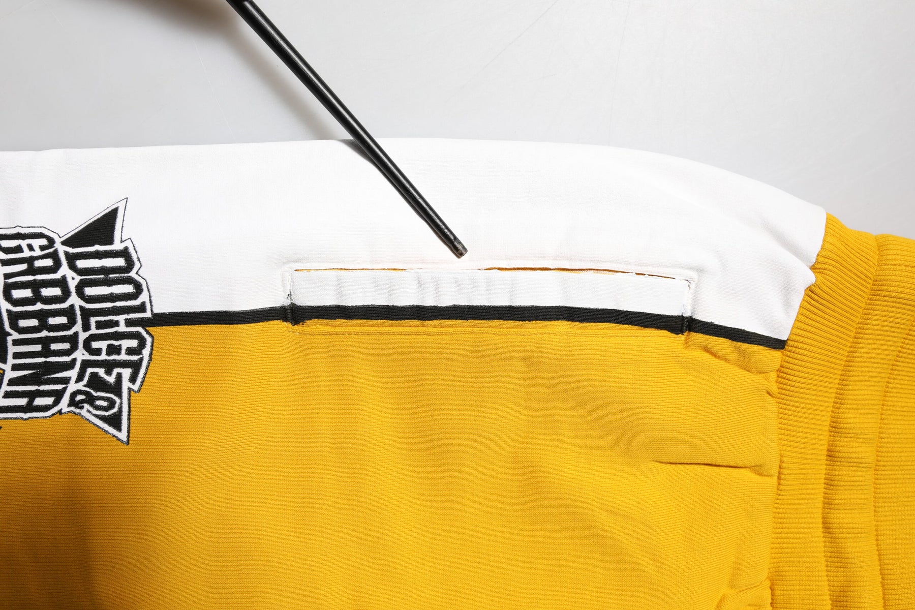 Dolce & Gabbana Yellow Cotton Drawstring Jogger Pants | Regal Royce