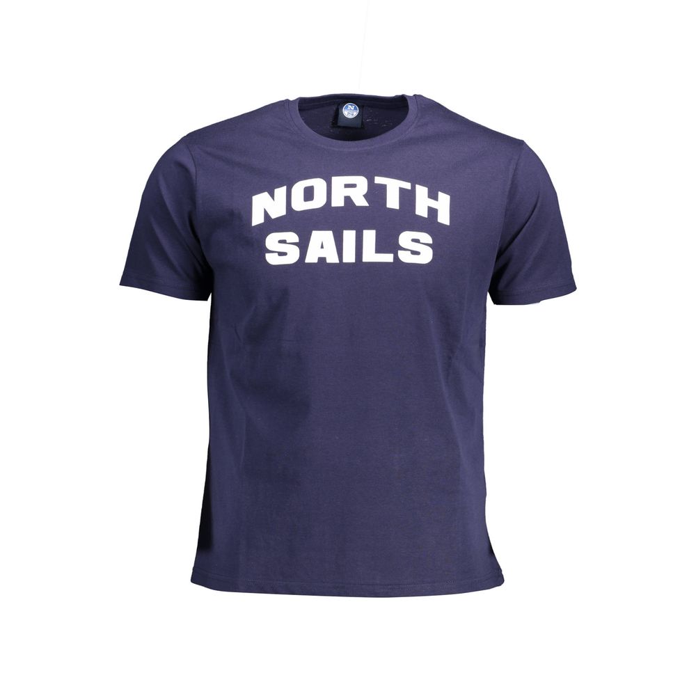 North Sails Blue Cotton Men's T-Shirt | Regal Royce