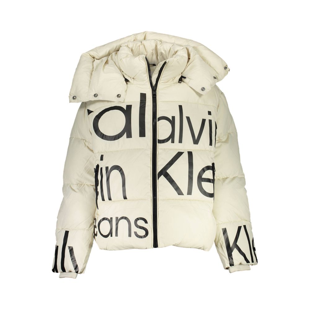 Calvin Klein Beige Polyester Women's Jacket | Regal Royce