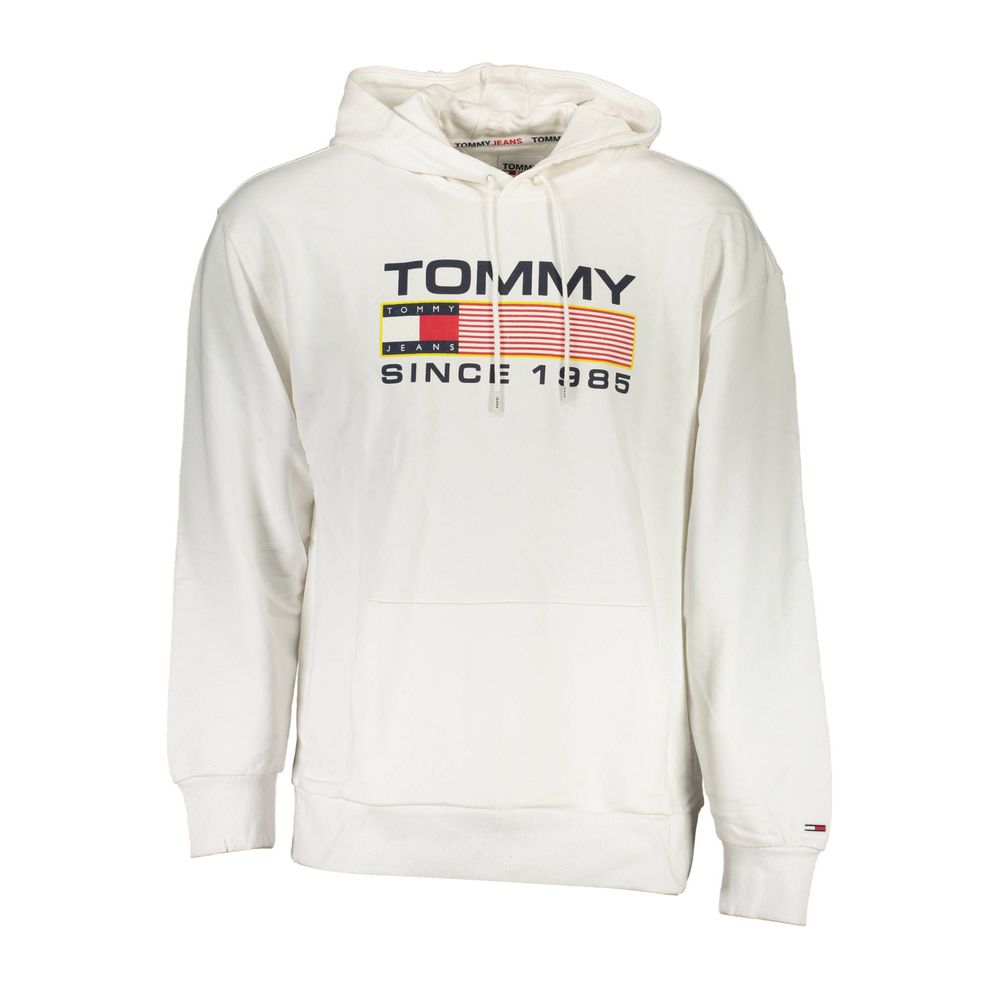 Tommy Hilfiger Bianco Cotton Men Sweatshirt | Regal Royce