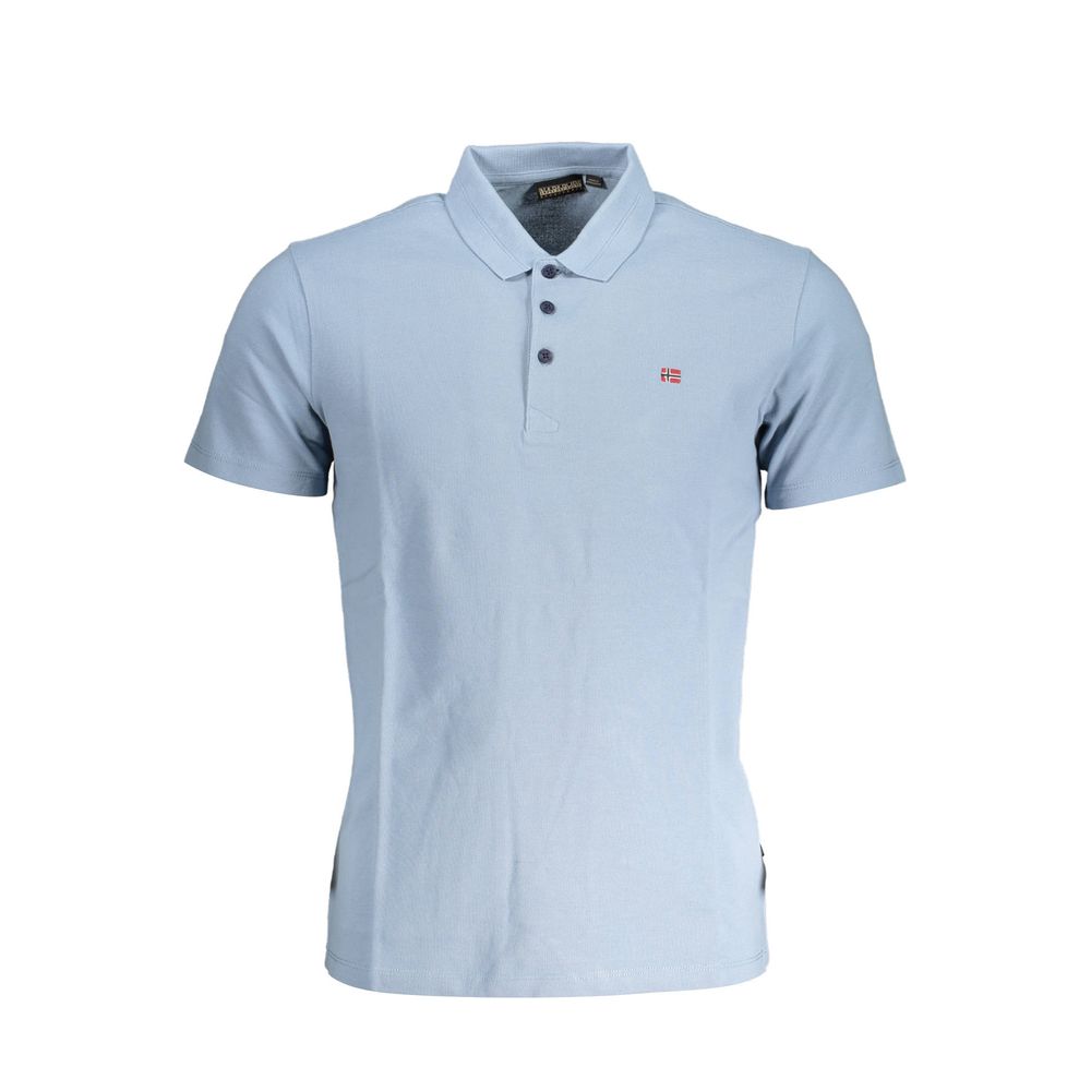 Napapijri Azzurro Cotton Men Polo | Regal Royce
